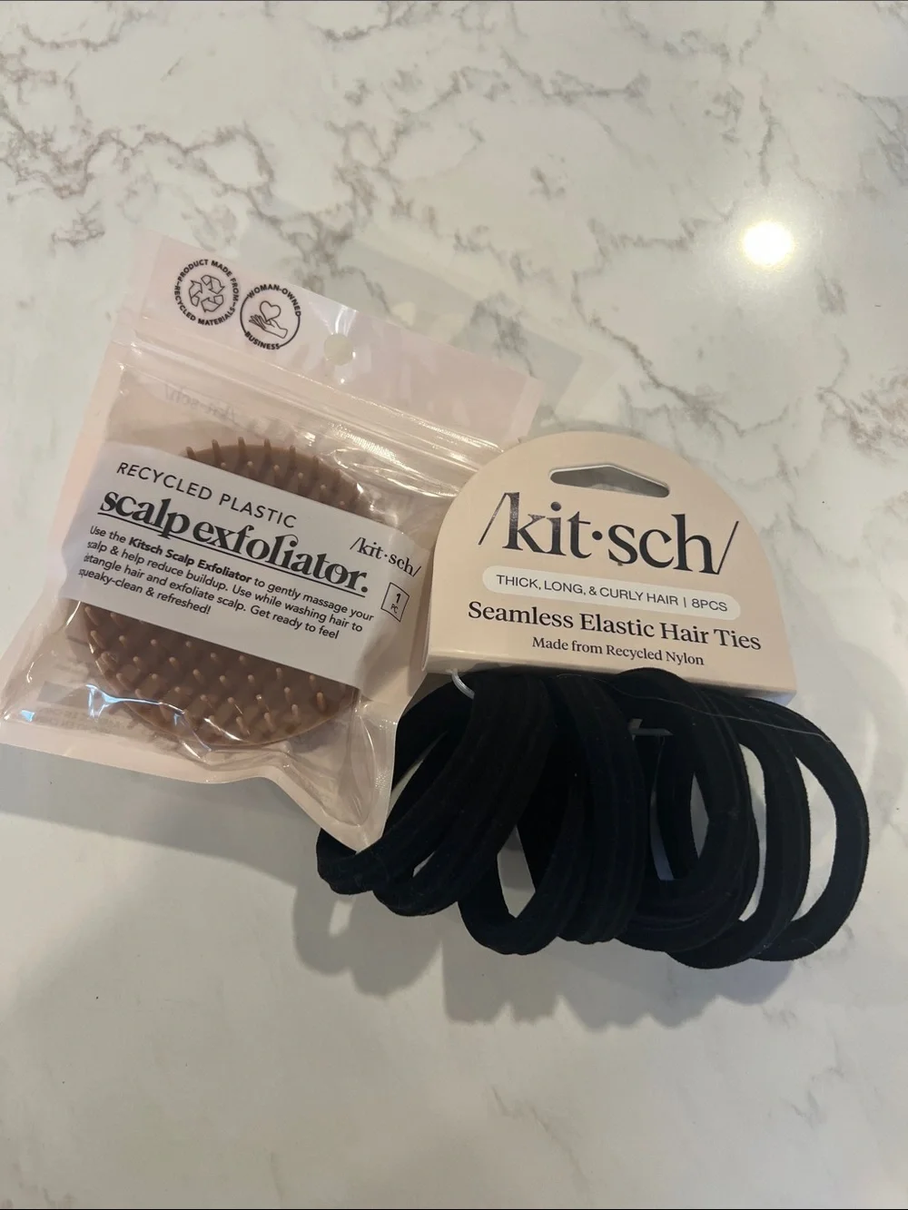 Hair Ties / Scalp Exfoliator